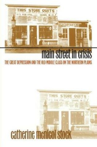 Cover of Main Street in Crisis