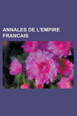 Cover of Annales de L'Empire Francais