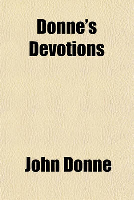 Book cover for Donne's Devotions