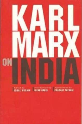 Cover of Karl Marx on India