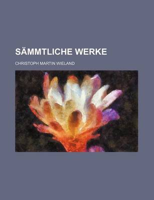 Book cover for Sammtliche Werke (25)