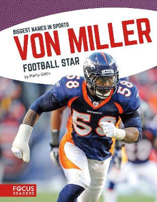 Book cover for Biggest Names in Sports: Von Miller
