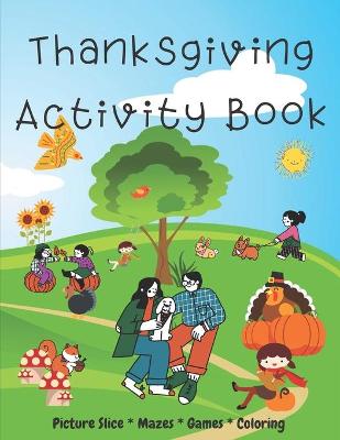 Book cover for Thanksgiving Activity Book