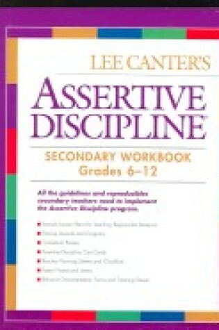 Cover of Assertive Discipline Secondary Workbook