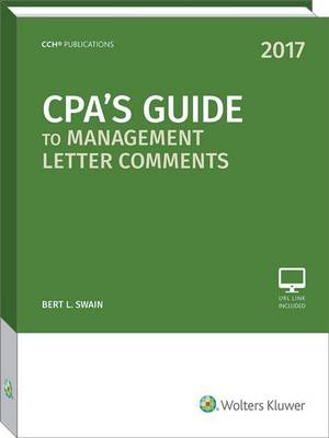 Book cover for CPA's Guide to Management Letter Comments (2017)