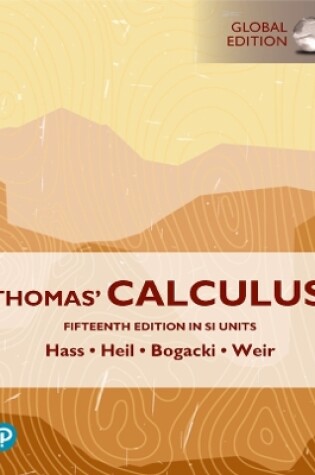 Cover of Thomas' Calculus, SI Units