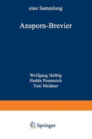 Cover of Ansporn-Brevier