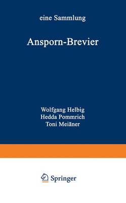 Book cover for Ansporn-Brevier