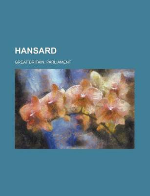 Book cover for Hansard