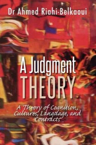 Cover of A Judgment Theory