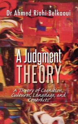 Book cover for A Judgment Theory