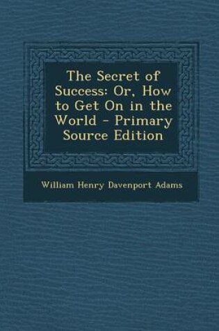 Cover of Secret of Success