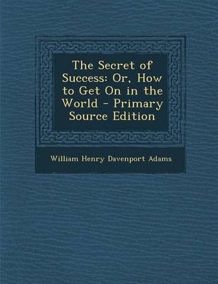 Book cover for Secret of Success