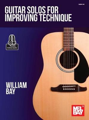 Book cover for Guitar Solos for Improving Technique