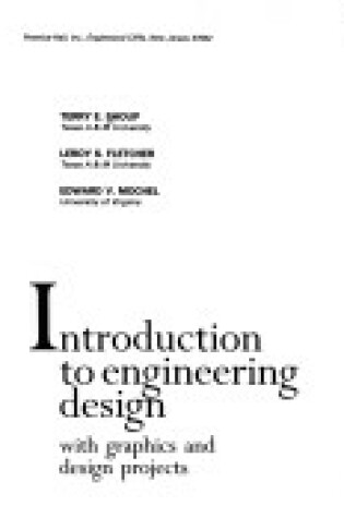 Cover of Introduction to Engineering Design