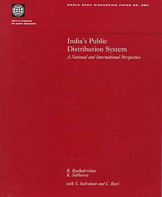 Cover of India's Public Distribution System