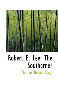 Book cover for Robert E. Lee