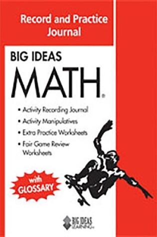 Cover of Big Ideas Math Red Record and Practice Journal