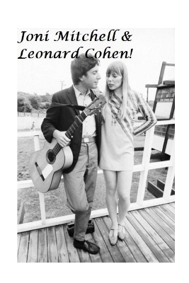 Book cover for Leonard Cohen & Joni Mitchell