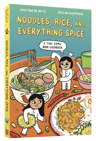 Book cover for Noodles, Rice, and Everything Spice