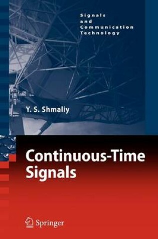 Cover of Continuous-Time Signals