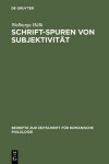 Book cover for Schrift-Spuren Von Subjektivitat