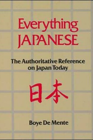 Cover of Everything Japanese