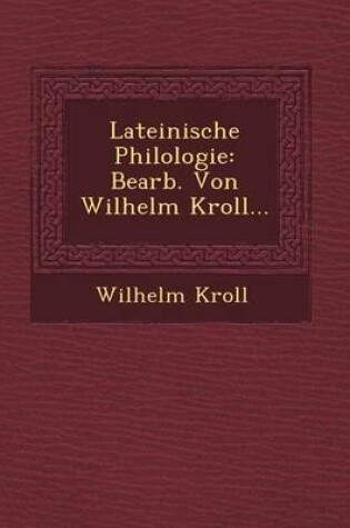 Cover of Lateinische Philologie