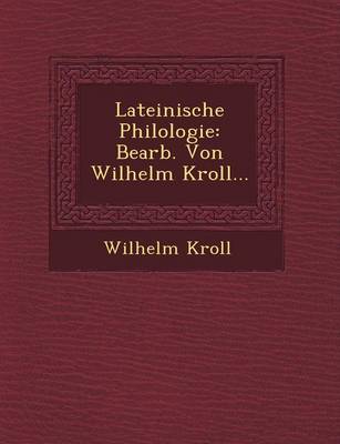 Book cover for Lateinische Philologie