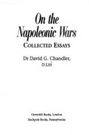 Cover of On the Napoleonic Wars