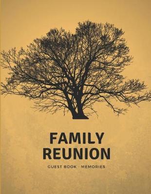 Book cover for Family Reunion Guest Book