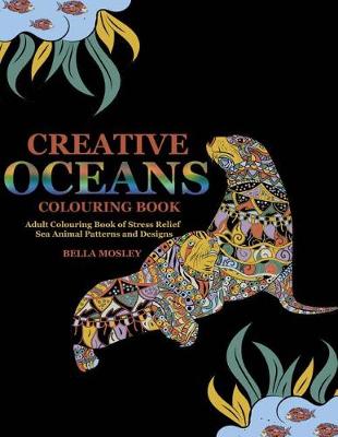 Book cover for Creative Oceans Colouring Book