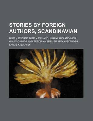 Book cover for Stories by Foreign Authors, Scandinavian