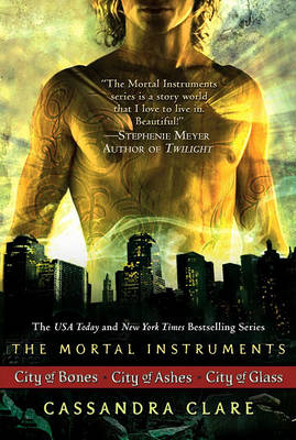 Book cover for The Mortal Instruments Boxed Set: City of Bones; City of Ashes; City of Glass
