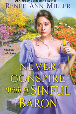 Cover of Never Conspire with a Sinful Baron