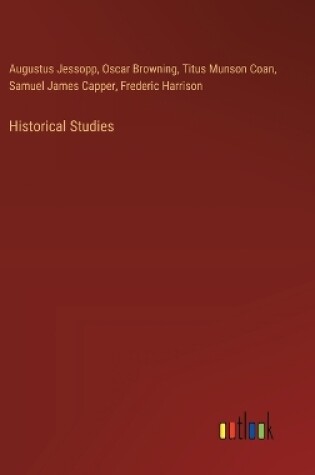 Cover of Historical Studies
