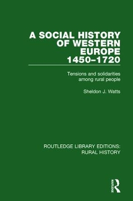 Book cover for A Social History of Western Europe, 1450-1720