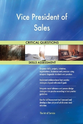 Book cover for Vice President of Sales Critical Questions Skills Assessment