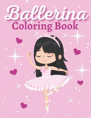 Book cover for Ballerina Coloring Book