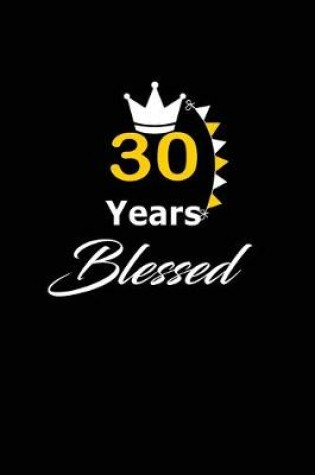 Cover of 30 years blessed
