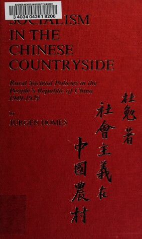 Book cover for Socialism in the Chinese Countryside