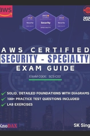 Cover of AWS Certified Security - Specialty Exam Guide