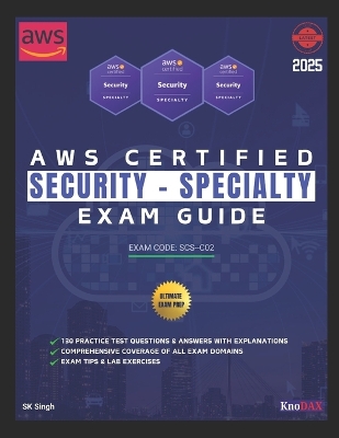 Book cover for AWS Certified Security - Specialty Exam Guide