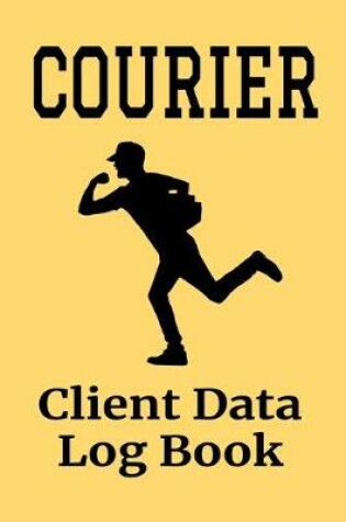 Cover of Courier Client Data Log Book