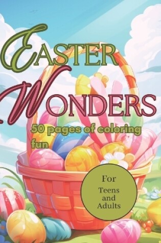 Cover of Easter Wonders Coloring Book