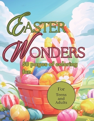 Book cover for Easter Wonders Coloring Book