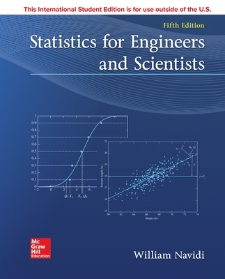 Book cover for ISE STATISTICS FOR ENGINEERS AND SCIENTISTS