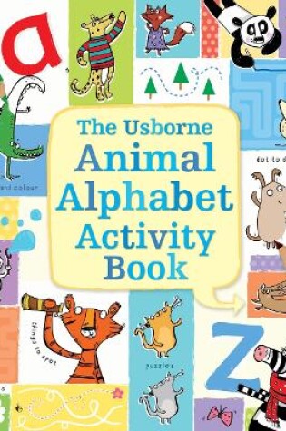 Cover of Animal Alphabet Activity book