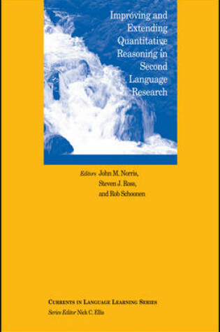 Cover of Improving and extending quantitative reasoning in second language research