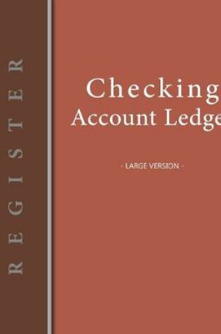 Cover of Checking account ledger - Large version